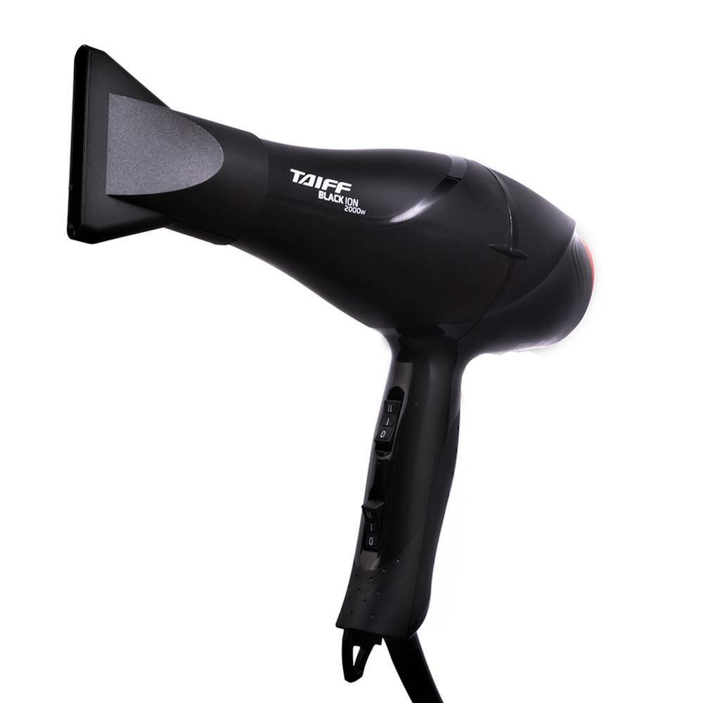 Secador de Cabelo Taiff Black Ion 2000W Íons Negativos 2 Velocidades Preto - 1