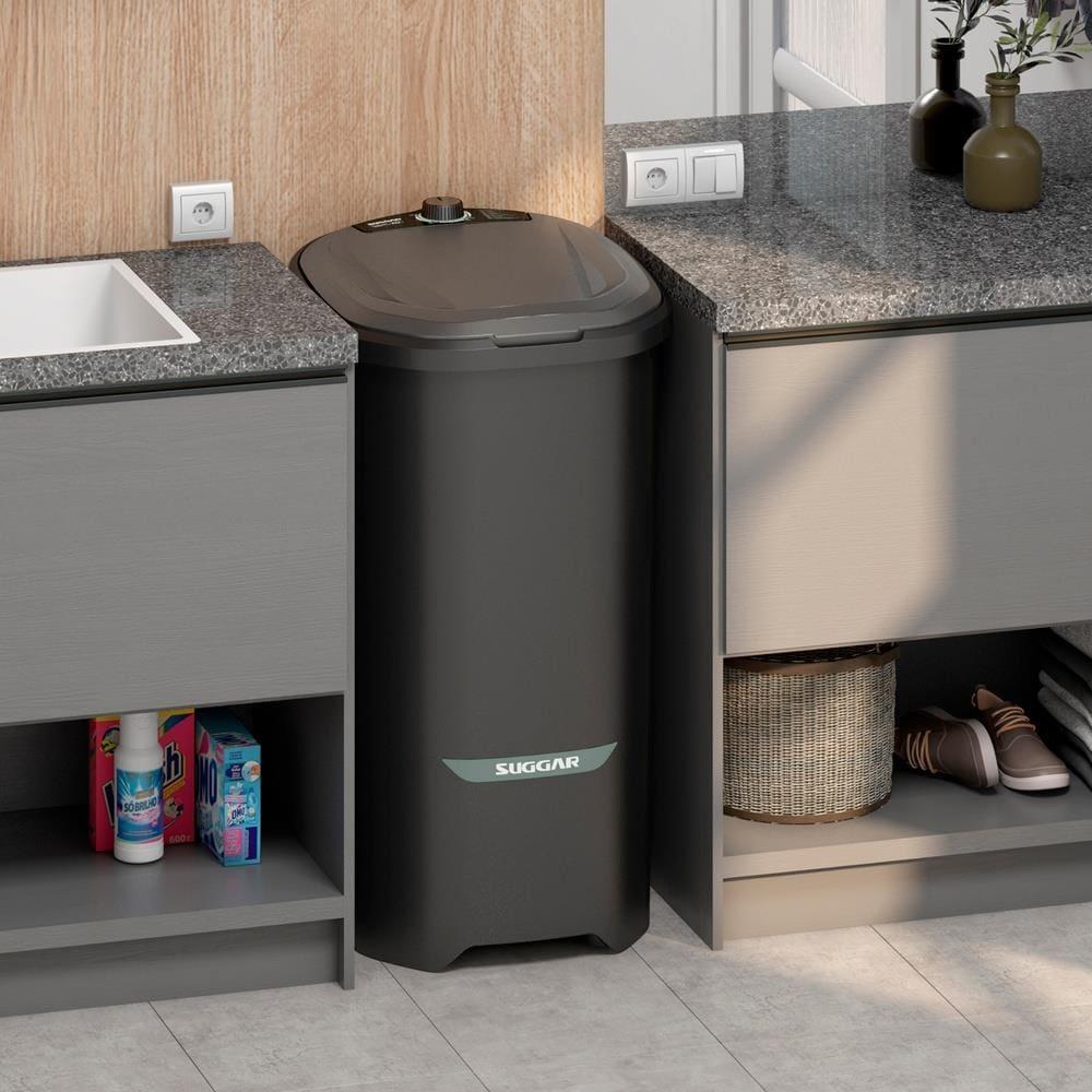 Lavadora Suggar Neo Eco 10kg 6 Programas de Lavagem 450W Preto - 9
