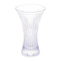 Vaso de Cristal Wolff Queen 24x14,5x14,5cm Design Elegante Alta Transparência - 1