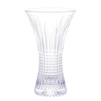 Vaso de Cristal Wolff Queen 24x14,5x14,5cm Design Elegante Alta Transparência - 2