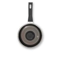 Panela Multiflon Gourmet 20cm 2,7L Antiaderente com Tampa de Vidro Vermelha - 3