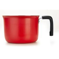 Leiteira Multiflon Gourmet 10cm Antiaderente 800ml Vermelha - 2