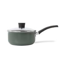 Panela Multiflon Ekó 18cm Antiaderente Tampa de Vidro Verde - 2