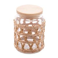 Porta Mantimentos Wolff 750ml Vidro com Sisal Tampa de Madeira - 2