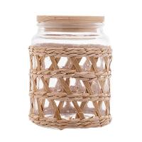 Porta Mantimentos Wolff 750ml Vidro com Sisal Tampa de Madeira - 3