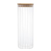 Porta Mantimento Wolff 1,1L Vidro Borossilicato Tampa Bambu - 3