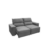 Sofá RBF Móveis México 3 Lugares 200cm Retrátil Reclinável Molas Ensacadas - 2