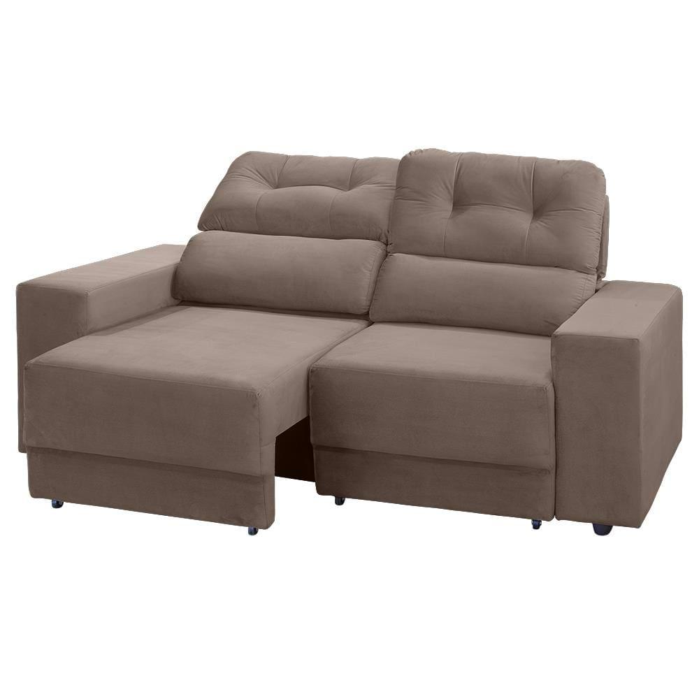 Sofá RBF Móveis Niterói 3 Lugares 182cm Retrátil Reclinável - 3