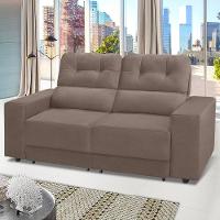 Sofá RBF Móveis Niterói 3 Lugares 182cm Retrátil Reclinável - 1