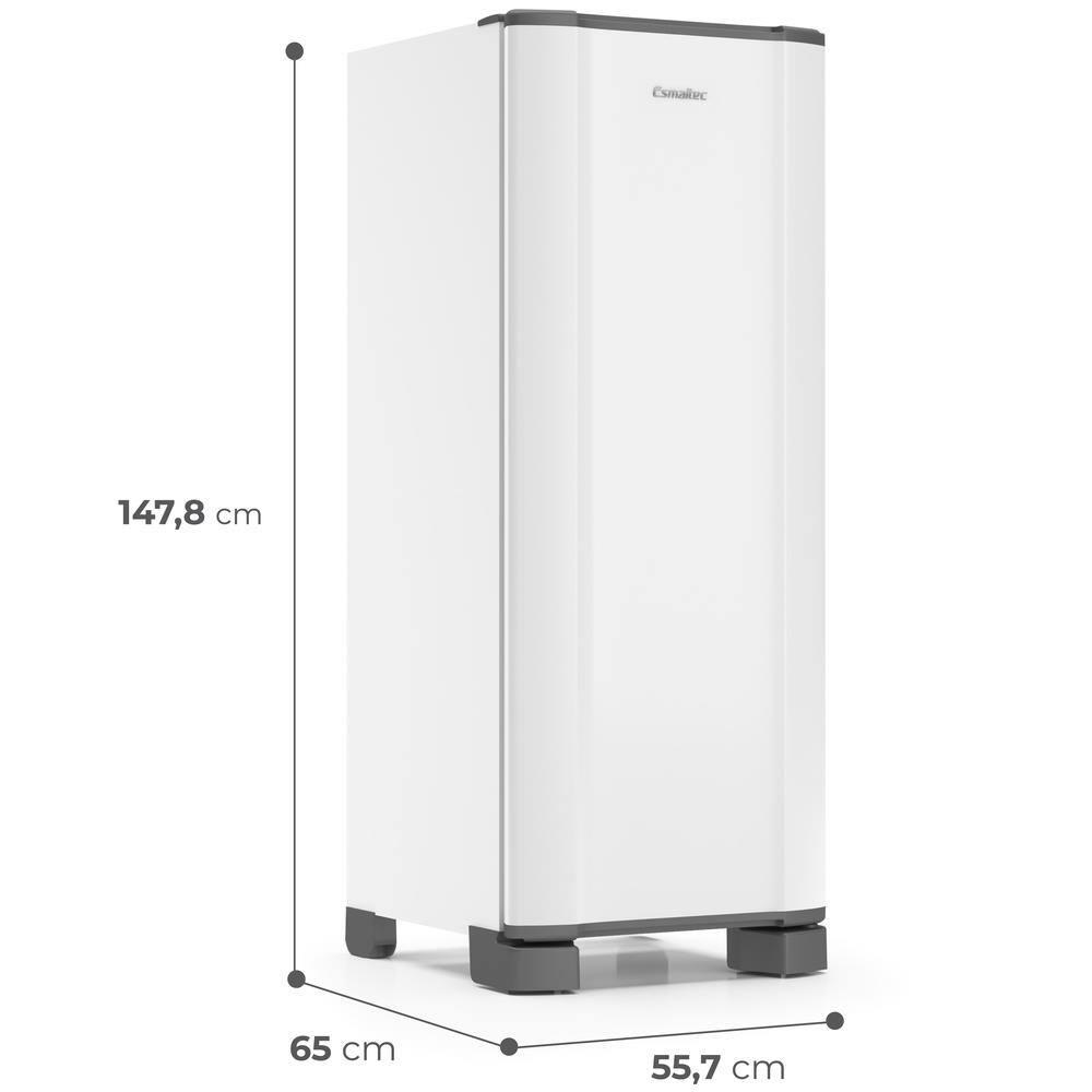 Geladeira Esmaltec ROC31 Inverter 245L Degelo Manual Branca - 7