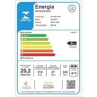 Geladeira Esmaltec ROC31 Inverter 245L Degelo Manual Branca - 6