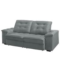 Conjunto Sofá RBF Móveis Ypê 4 Lugares 242cm Bipartido Retrátil Reclinável - 2