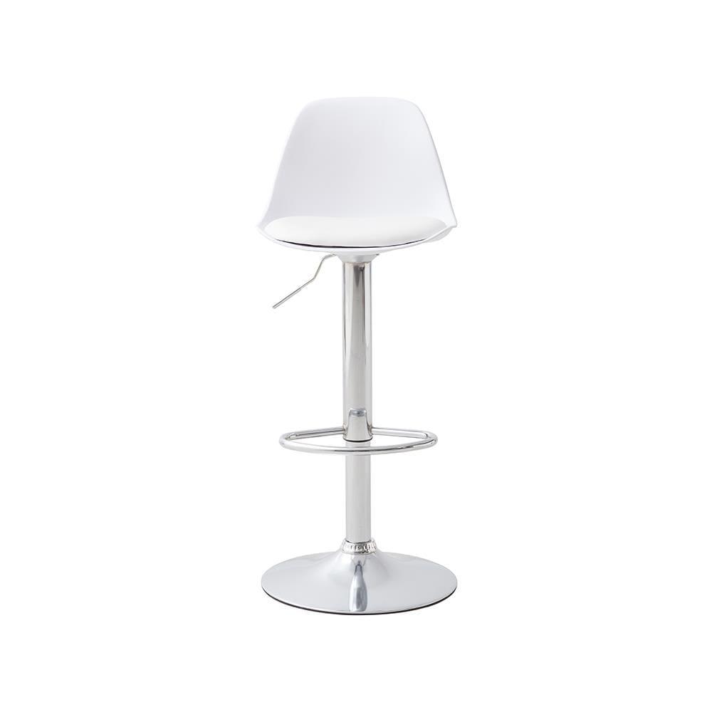 Banqueta Conthey Eiffel Design Eames Assento PP Base Madeira - 2
