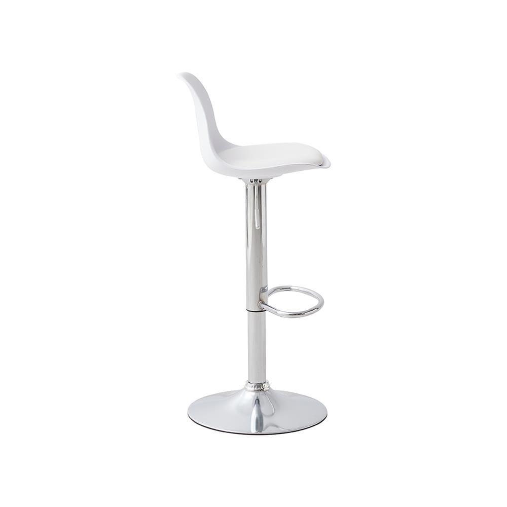 Banqueta Conthey Eiffel Design Eames Assento PP Base Madeira - 4
