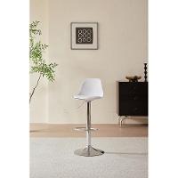 Banqueta Conthey Eiffel Design Eames Assento PP Base Madeira - 1