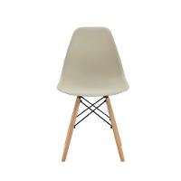 Cadeira Conthey Eiffel Design Eames Base Madeira Estrutura Metálica - 5