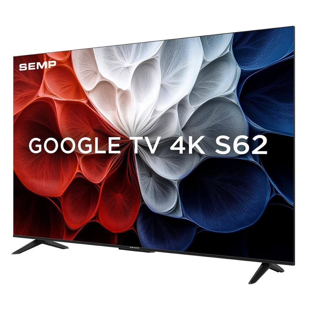 Smart TV 55” Semp 55S62 4K UHD LED Google TV - 3