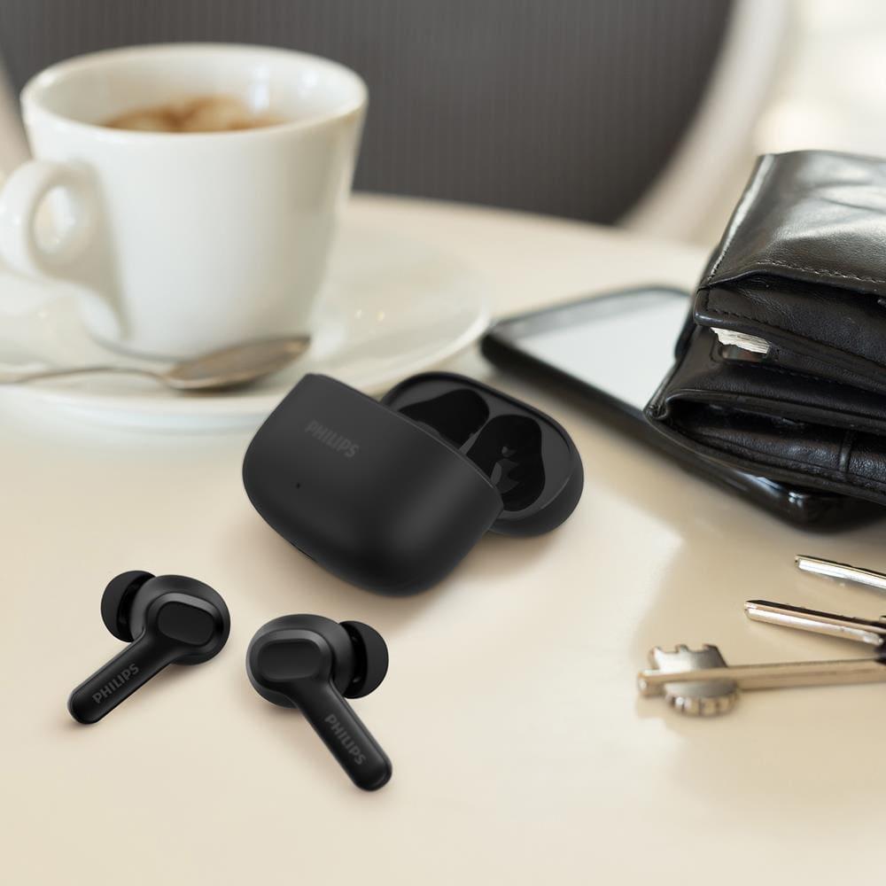 Fone de Ouvido Bluetooth Philips TAT1109BK/00 Preto com Microfone - 6