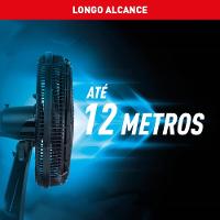 Ventilador de Coluna Arno X-TREME 9 40cm 160W Silencioso Preto e Azul