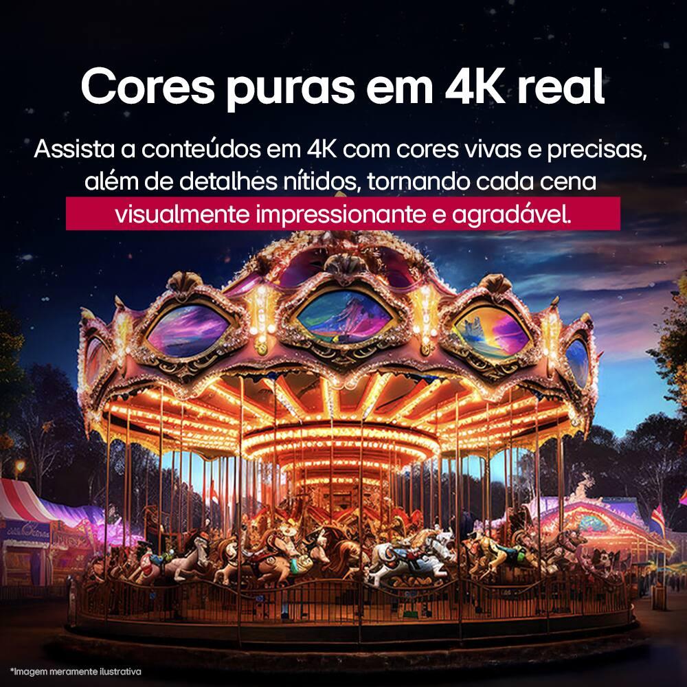 Smart TV LG 50" 4K NanoCell 50NANO80ASA Processador a7 AI 8ª Geração WebOS 25 HDR10 Charcoal Black - 7