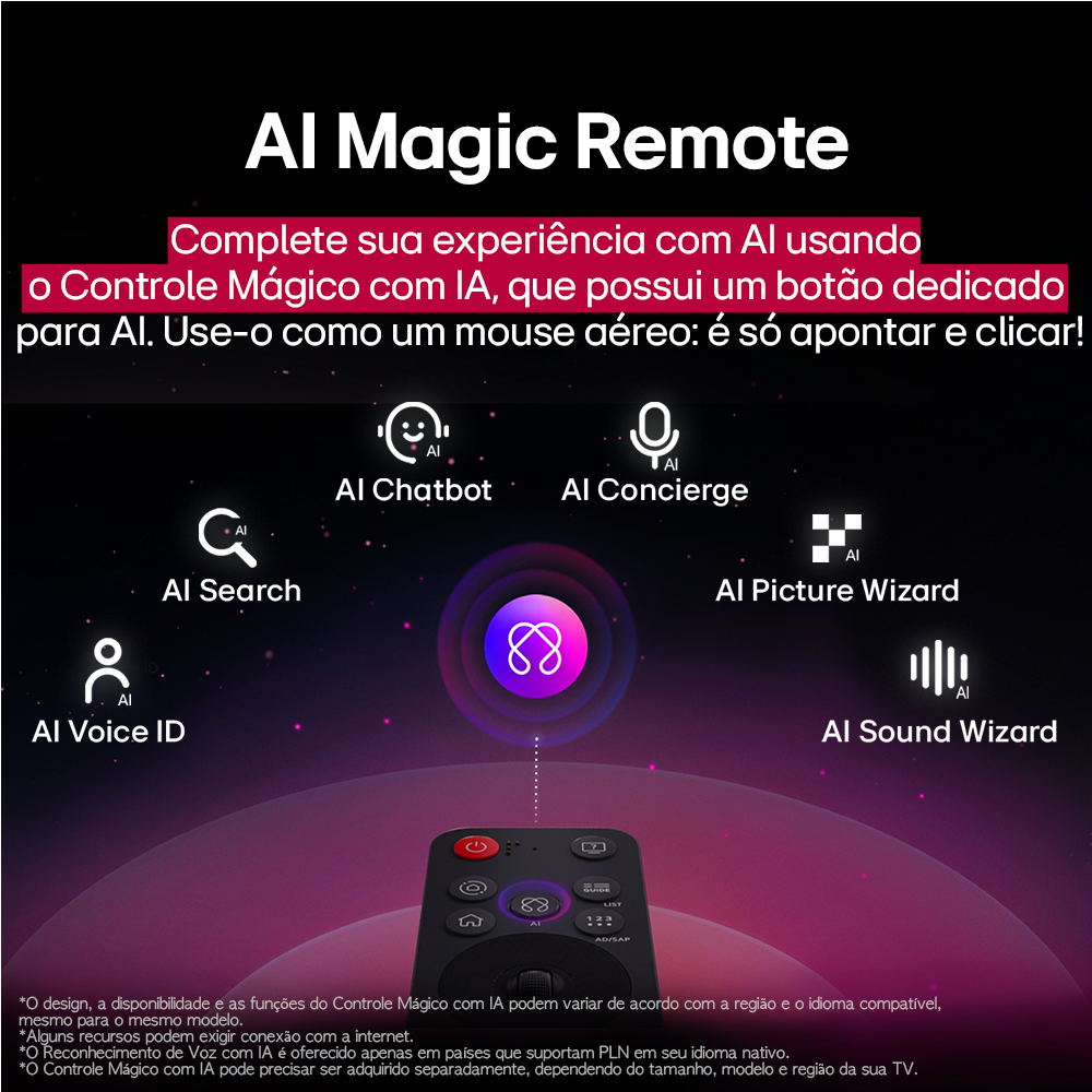 Smart TV 4K 65" LG QNED 65QNED85ASG MiniLED evo AI 144Hz WebOS 25 Charcoal Black - 9