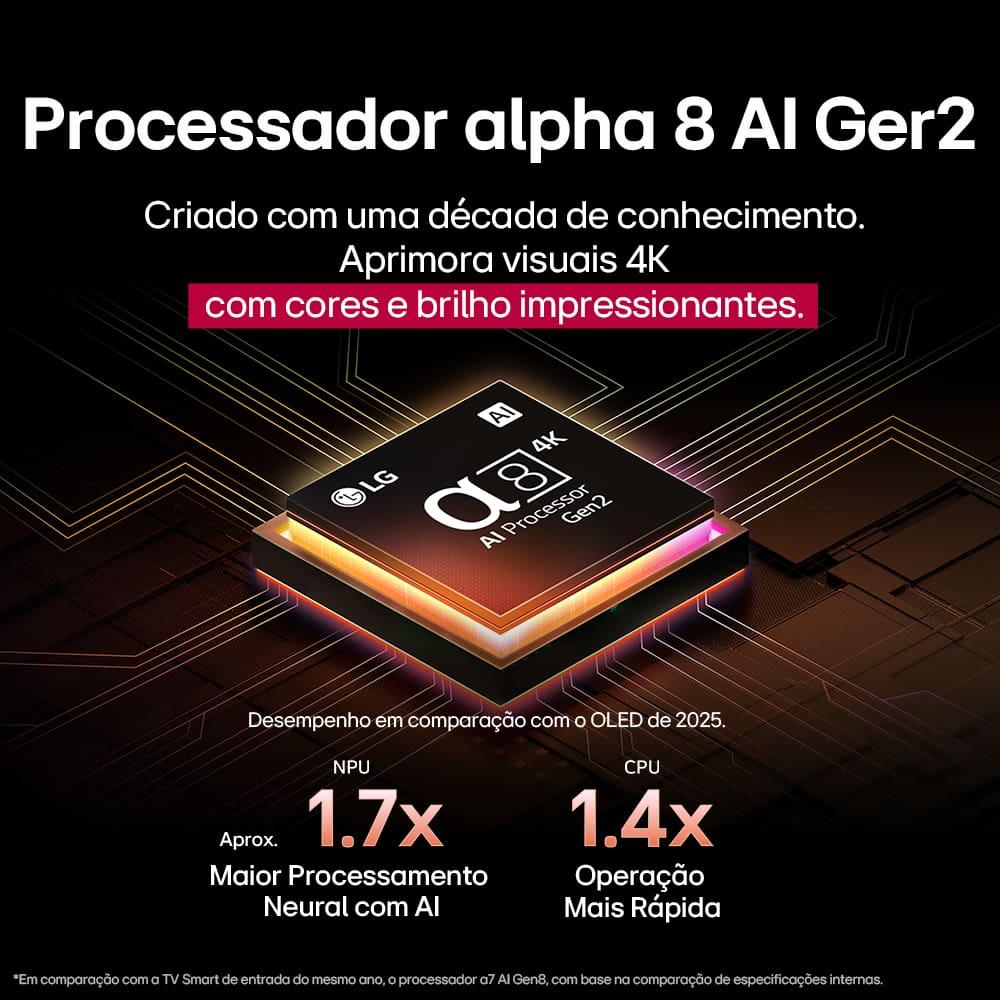 Smart TV 4K 86" LG QNED 86QNED85ASG MiniLED evo AI 144Hz WebOS 25 Charcoal Black - 6