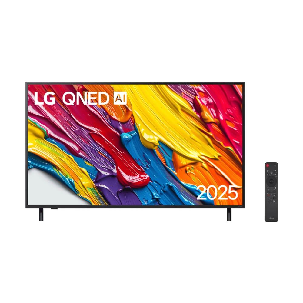 Smart TV 75” 4K LG QNED 75QNED82ASG Processador a7 Gen8 Dolby Atmos WebOS 25 Charcoal Black - 3