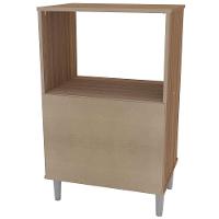 Armário para Micro-ondas Politorno Facility com 2 Portas e 1 Prateleira - 58cm de largura - 8