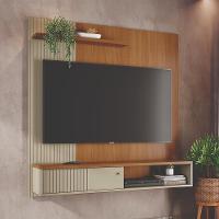 Painel Suspenso para TV Madetec Aurora 160cm Ripado Porta Deslizante - 5