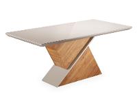 Conjunto Mesa de Jantar Viero Atlantis 200x90cm 8 Cadeiras Estofadas Tampo de Vidro Revestimento em Veludo - 3