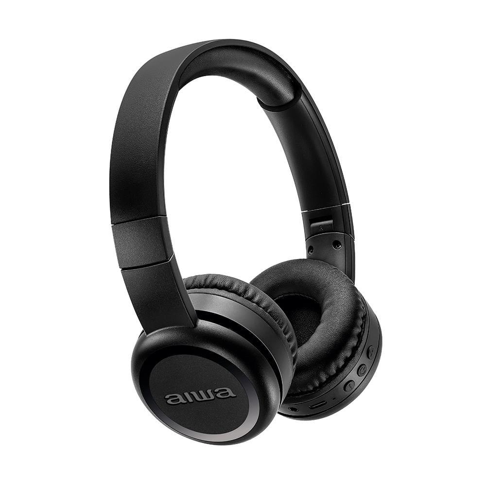 Headphone AIWA HP-03 Bluetooth 100h de Bateria IPX4 Preto - 1