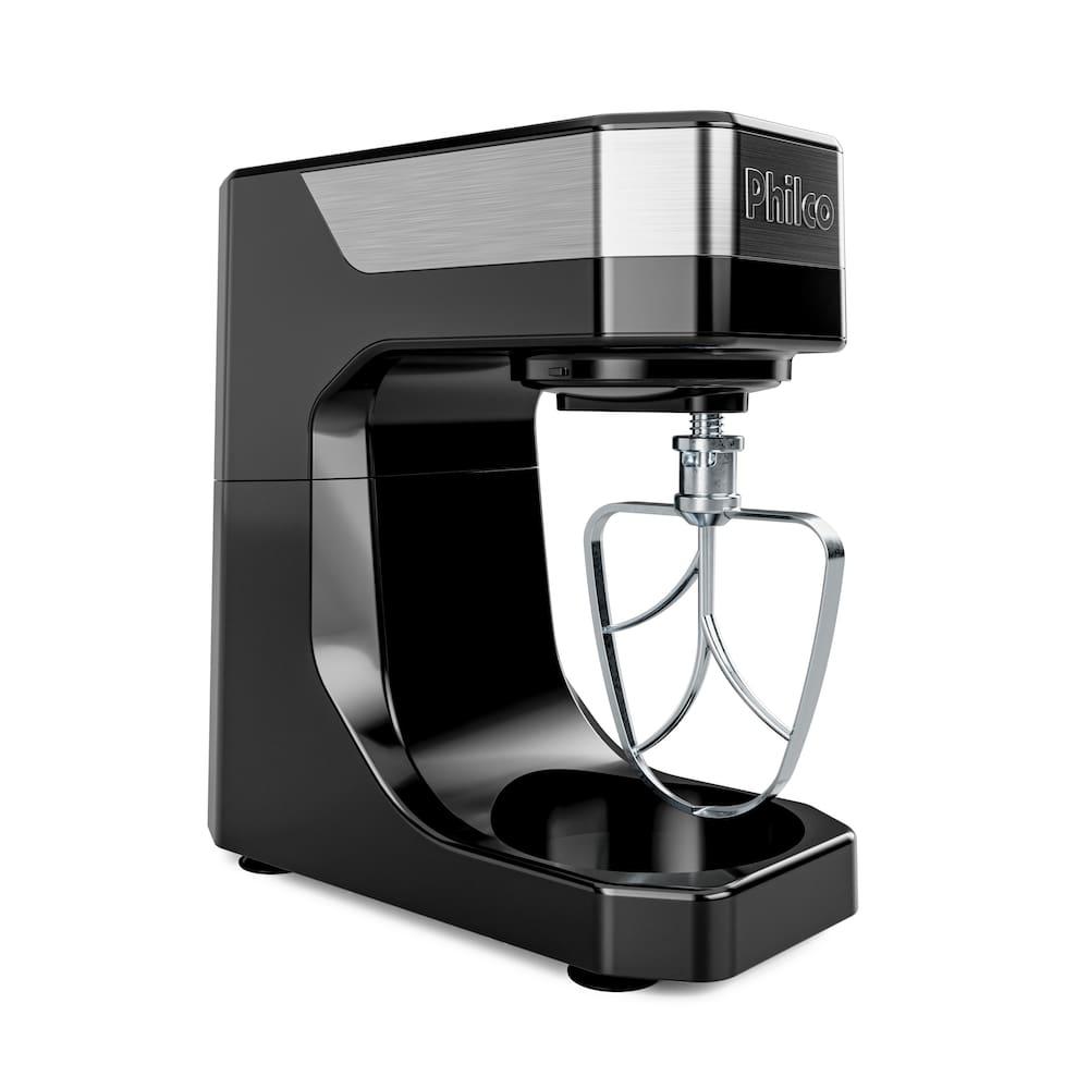 Batedeira Planetária Philco PBP90A 5L 900W Tampa Antirrespingo 12 Velocidades Preta - 8