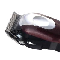 Máquina de Cortar Cabelo Mister Lizz Thunder Profissional A Bateria Lâminas Inox 6500 RPM Preto e Vinho - 2