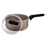 Panela Tramontina Milazzo 20cm Alumínio Antiaderente Starflon Max Soft-touch Amêndoa - 2