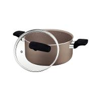 Caçarola Tramontina Milazzo 20cm Alumínio Antiaderente Starflon Max Soft-touch Amêndoa - 2