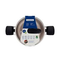 Caçarola Tramontina Milazzo 20cm Alumínio Antiaderente Starflon Max Soft-touch Amêndoa