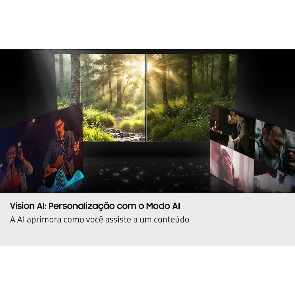 Smart TV 75" 8K Samsung Neo QLED Ultra QN75QN900FGXZD 120Hz Processador NQ8 AI Gen2 Preta Titan - 6
