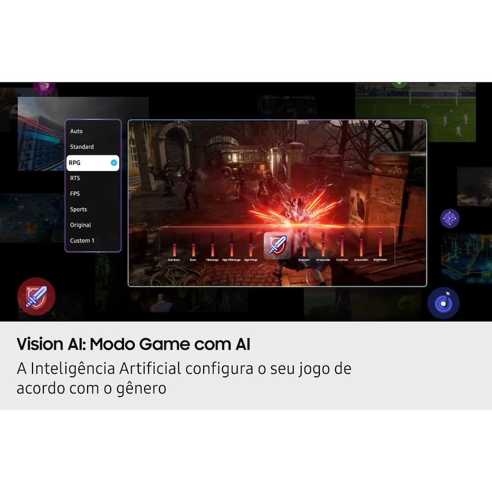 Smart TV Samsung 43" 4K Neo QLED Ultra QN43QN90FAGXZD 120Hz Quantum Mini LED Pro Preta - 6