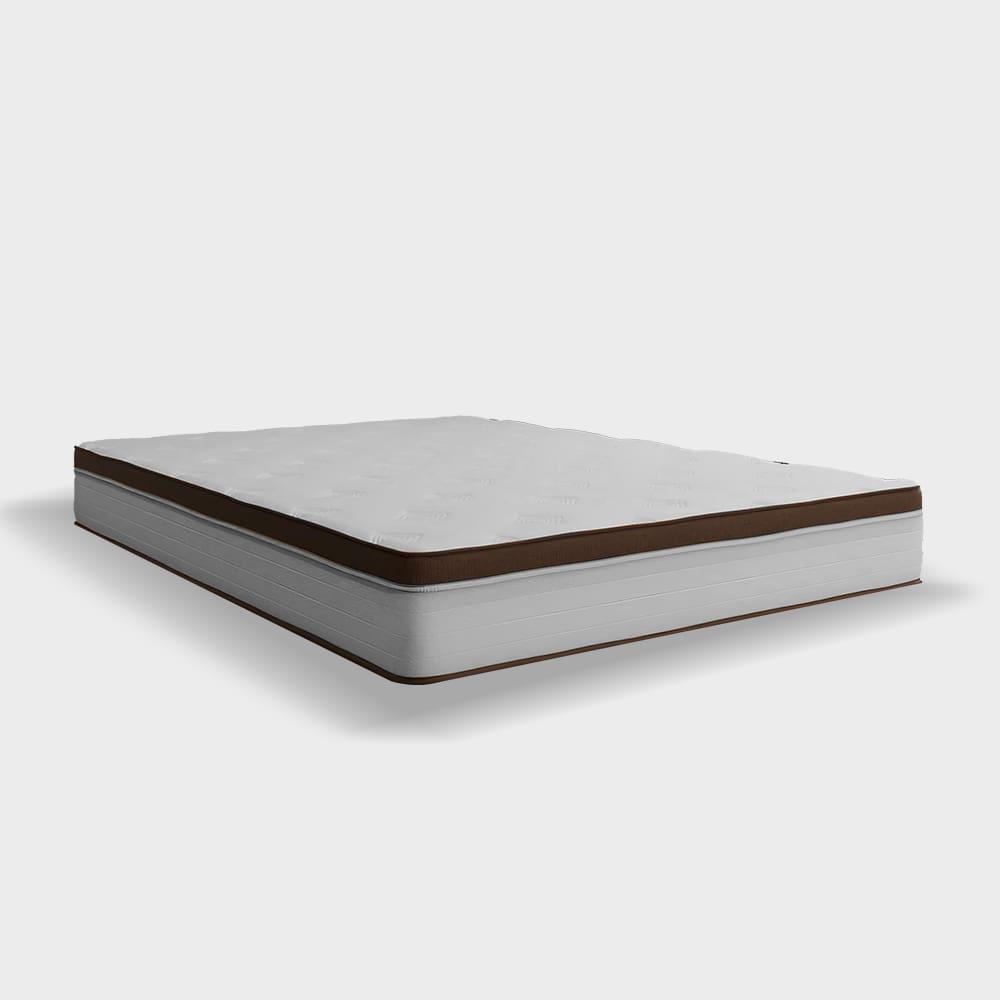 Cama Box Casal Portobel Noah 70x138x188cm Colchão Ortopédico Molas Ensacadas Box Baú Antialérgico - 4