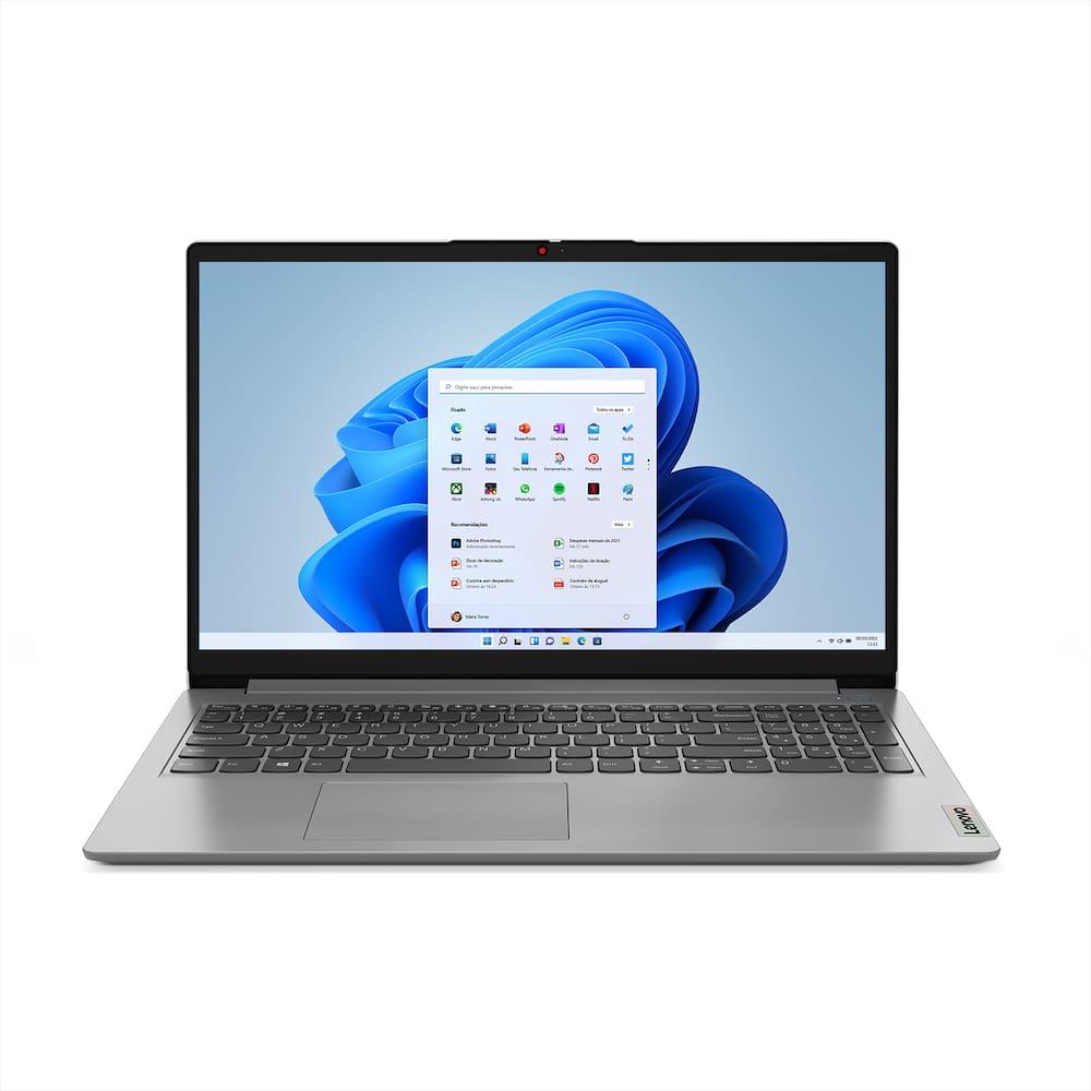 Notebook 15.6” Lenovo IdeaPad1 Windows 11 Intel Core i3-1315U 8GB RAM 256GB SSD Cinza - 2