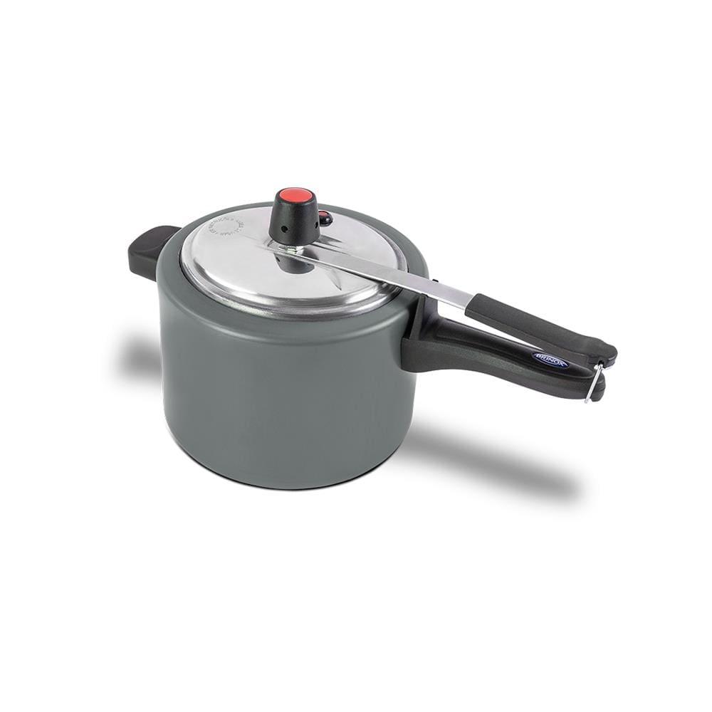 Panela de Pressão Brinox Ceramic Life Vapt 4,5L Mineral Resist Cinza - 1