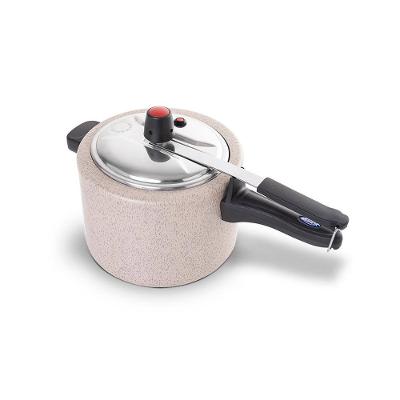 Panela de Pressão Brinox Ceramic Life Vapt 4,5L Mineral Resist Vanilla