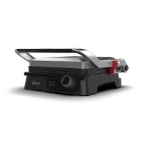 Grill Elétrico Multiuso Oster OGRL610 2em1 1600W Chapa Antiaderente Controle de Temperatura