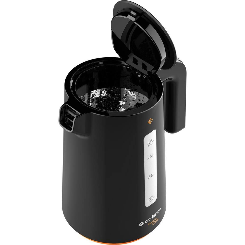 Chaleira Elétrica Cadence CEL388 Contrast 1,7L 1850W Desligamento Automático Preto - 3