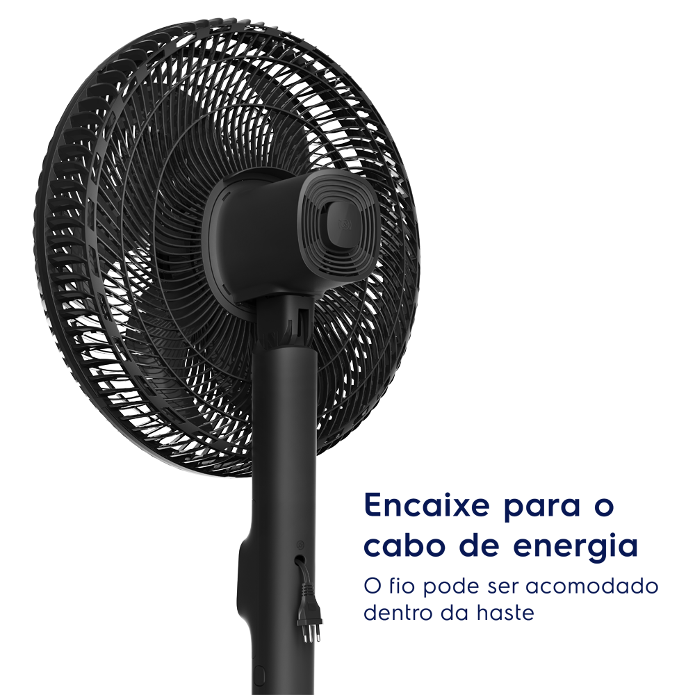 Ventilador de Coluna Electrolux EFS40 DuoForce Air+ 40cm 126W 6 Pás Silencioso Grafite - 5
