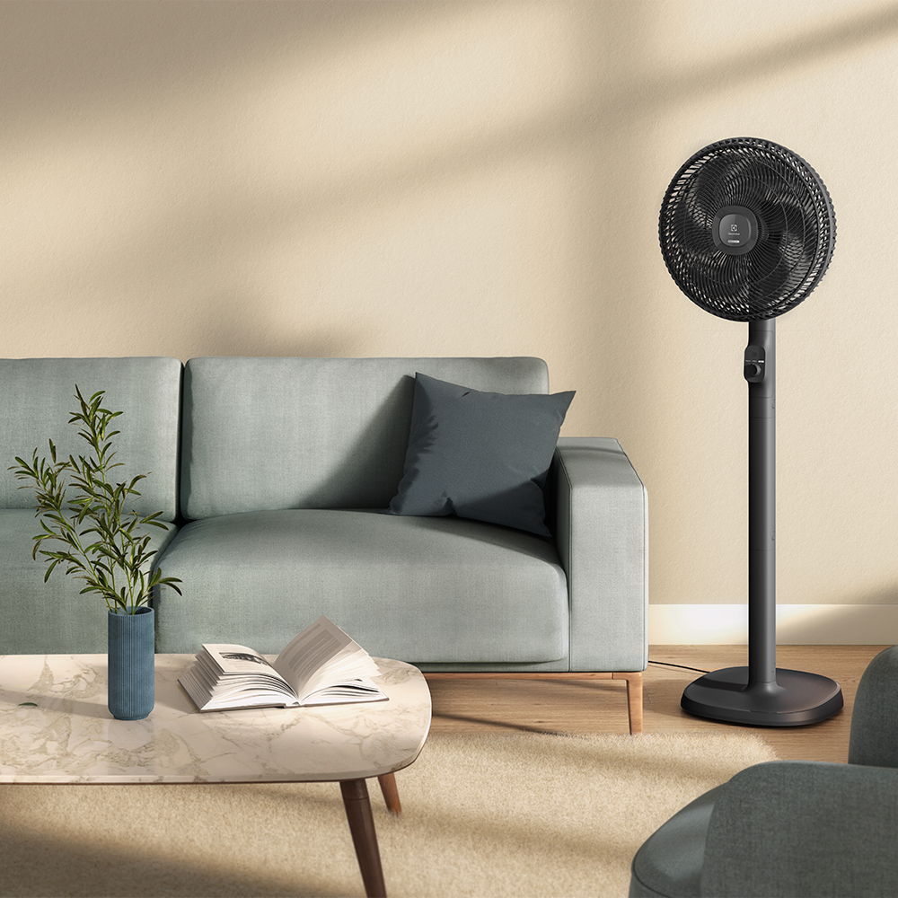 Ventilador de Coluna Electrolux EFS40 DuoForce Air+ 40cm 126W 6 Pás Silencioso Grafite - 9