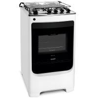 Fogão Consul 4 Bocas CFO4NAB com Mesa de Inox, Acendimento Automático e Design Frente Única Bivolt - Branco - 1