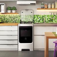 Fogão Consul 4 Bocas CFO4NAB com Mesa de Inox, Acendimento Automático e Design Frente Única Bivolt - Branco - 8