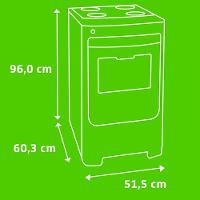 Fogão Consul 4 Bocas CFO4NAB com Mesa de Inox, Acendimento Automático e Design Frente Única Bivolt - Branco - 9