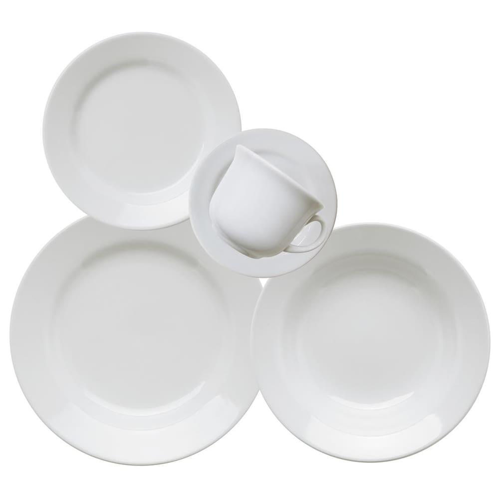 Aparelho de Jantar Biona Donna 20 peças Cerâmica Branco - 1
